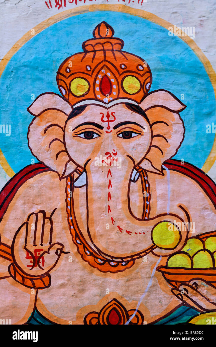 Ganesh painting hires stock photography and images Alamy