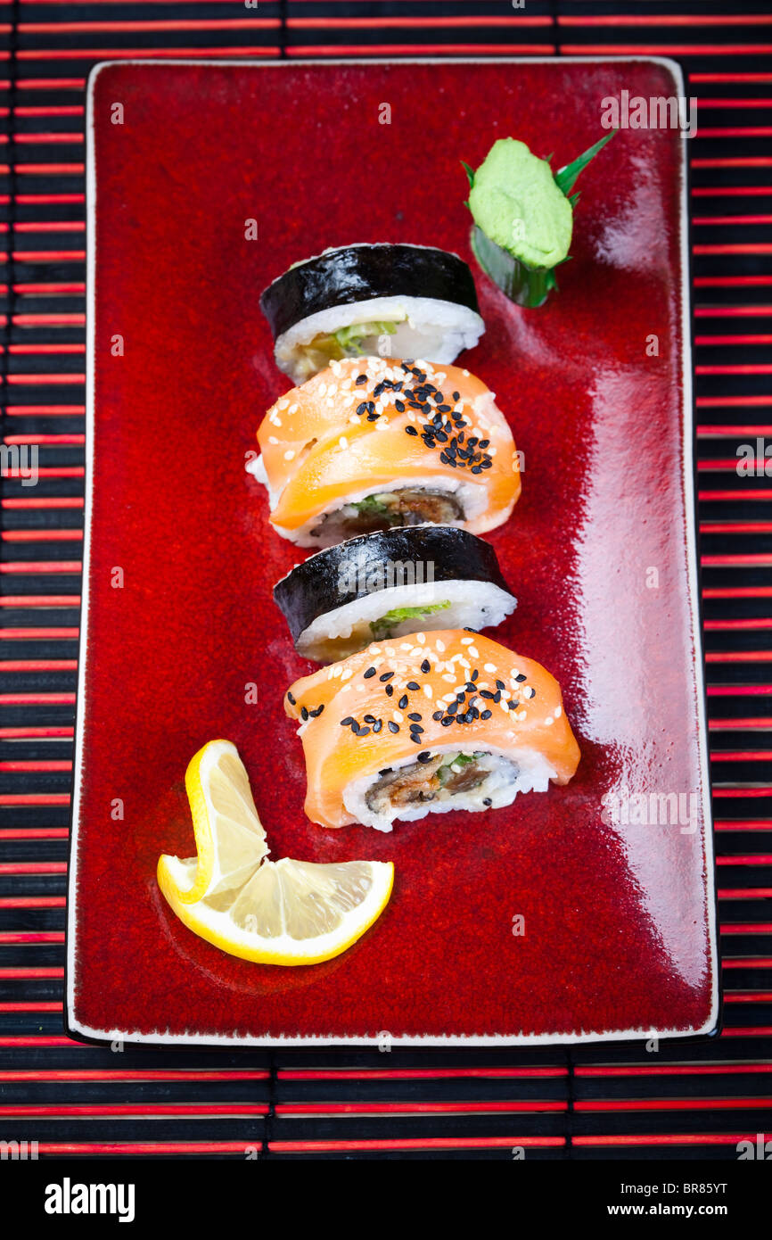 Traditional japanese food Stock Photo Alamy