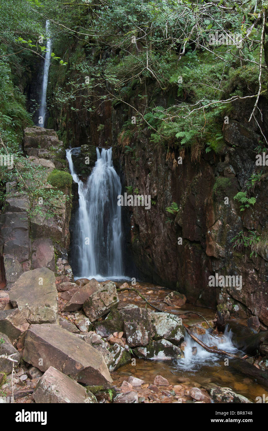 Scale Force Waterfall near Crummock Water in the Lake District England