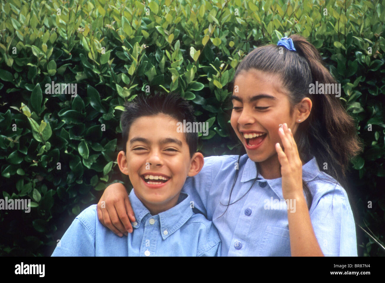 Twin Boy And Girl Teen High Resolution Stock Photography And Images Alamy