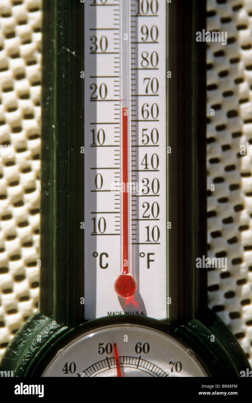 thermometer glass mercury bimetal Galileo science heat cold