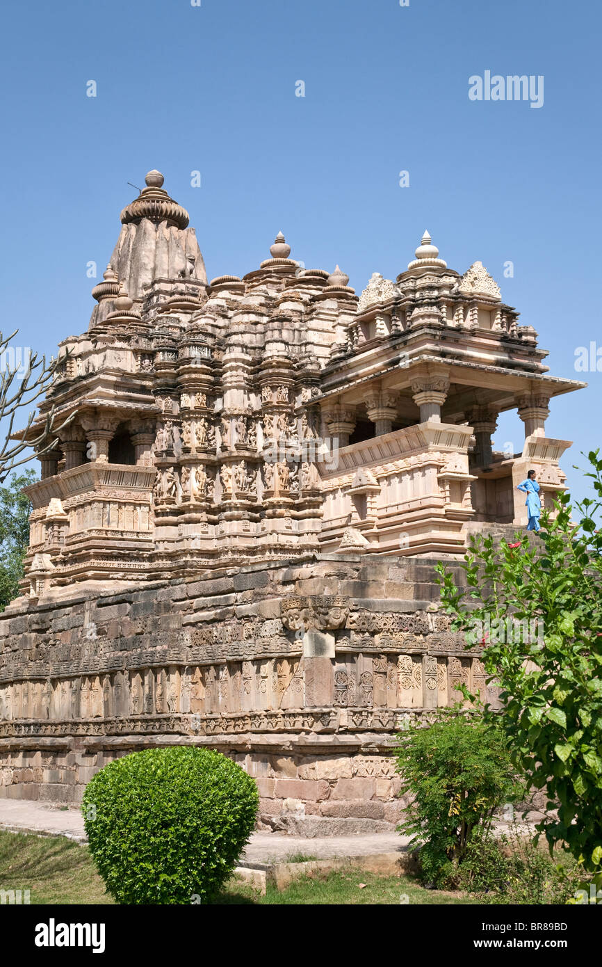 Chitragupta Temple. Khajuraho. India Stock Photo