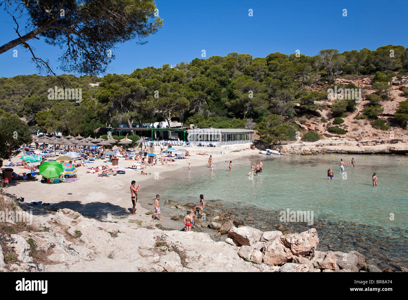 Portals Vells beach. Mallorca Island. Spain Stock Photo - Alamy