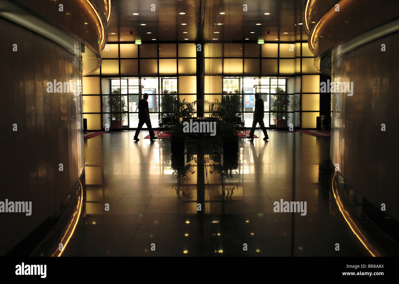 Art Deco hotel in Lisbon Portugal Stock Photo