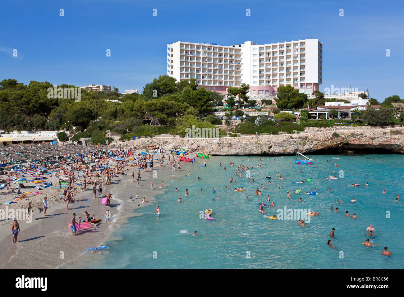 Cala Domingos. Mallorca Island. Spain Stock Photo - Alamy