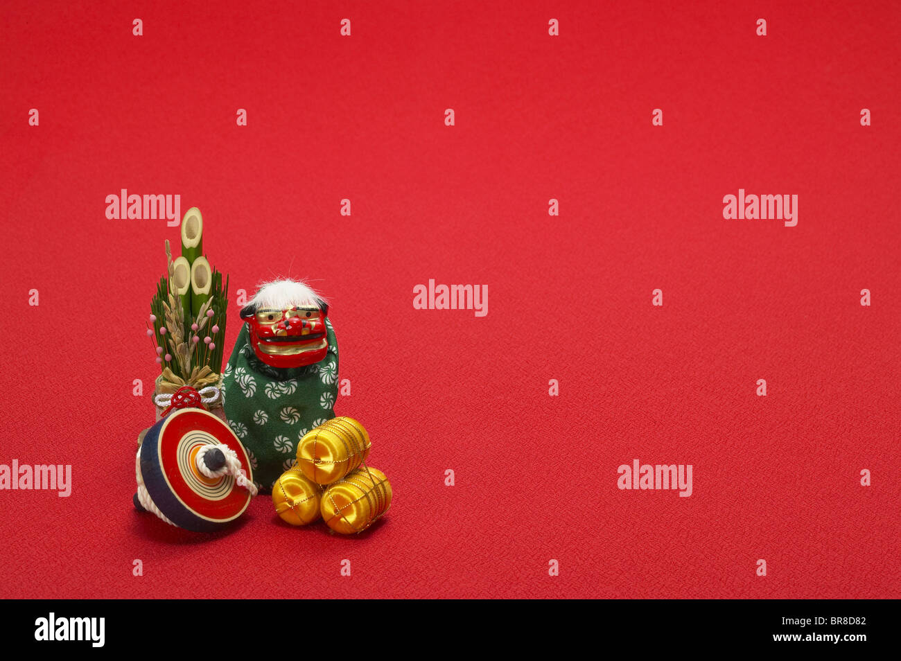 Japanese New Year ornaments Stock Photo Alamy