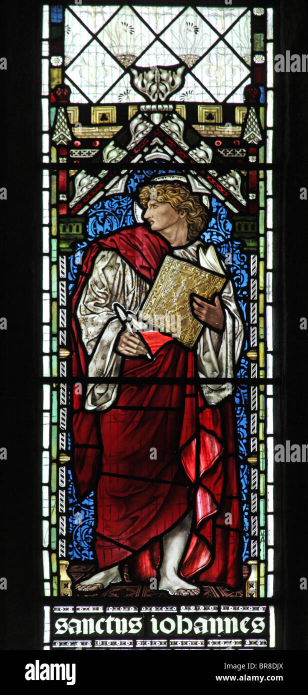 Edward burne jones stained glass window hi-res stock photography and ...