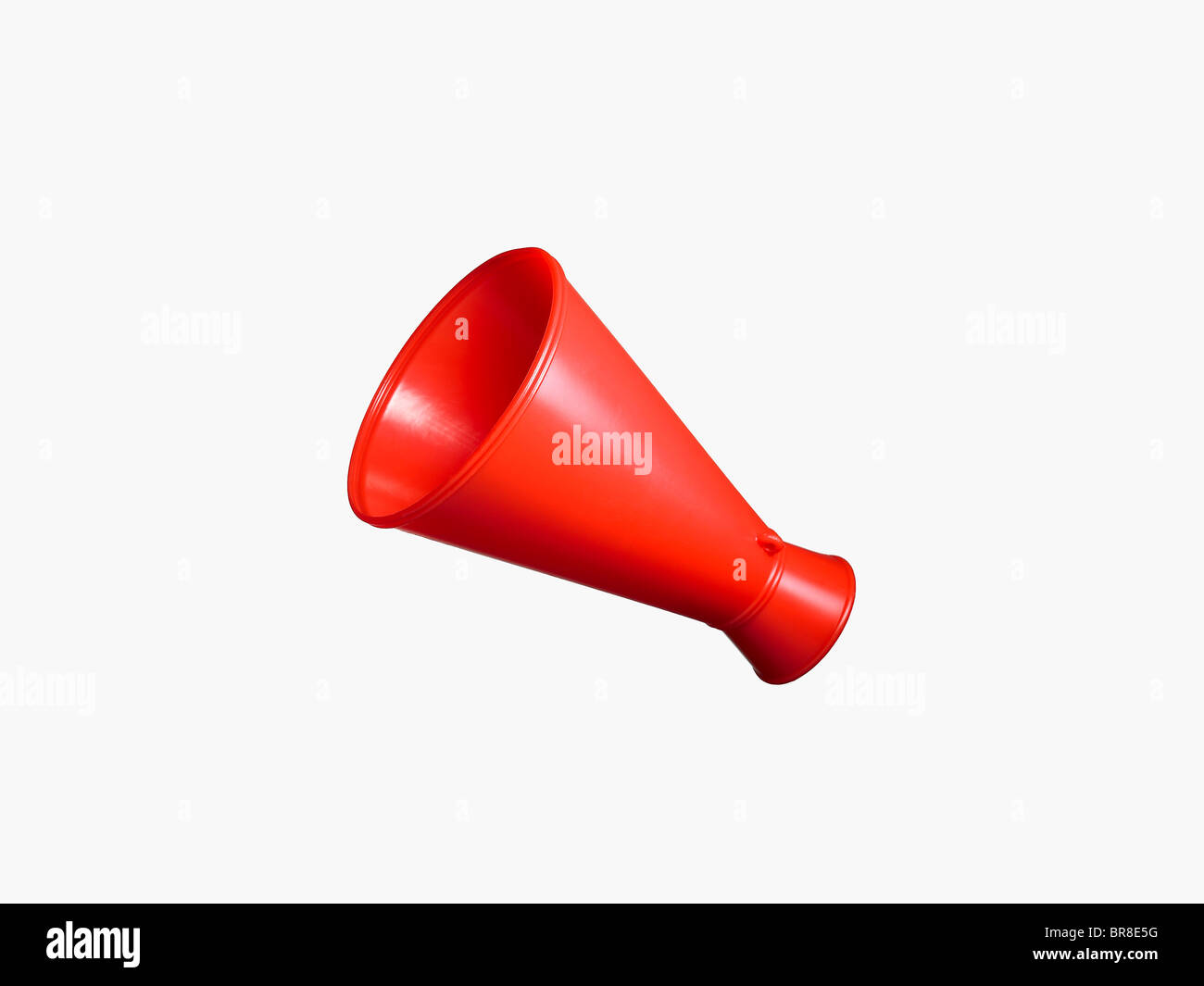 Red megaphone Stock Photo