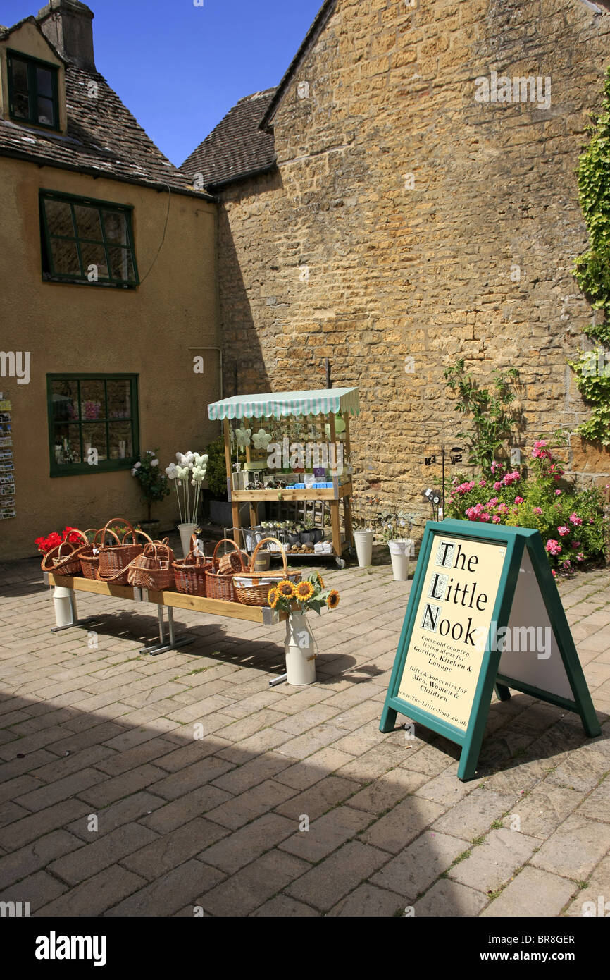 The Little Nook Crafts shop at BourtonontheWater in the Cotswolds