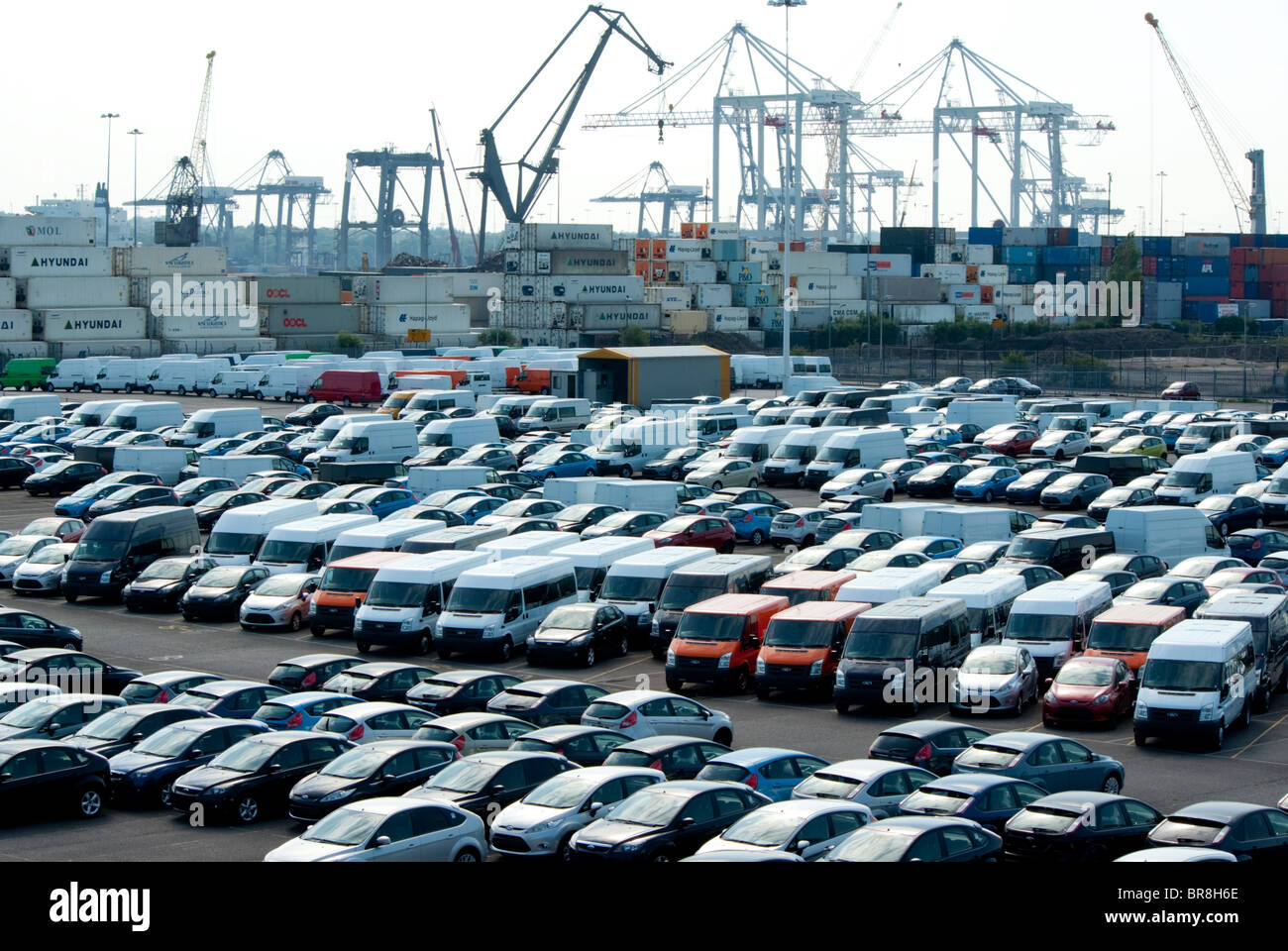 Southampton docks, cars hires stock photography and images Alamy