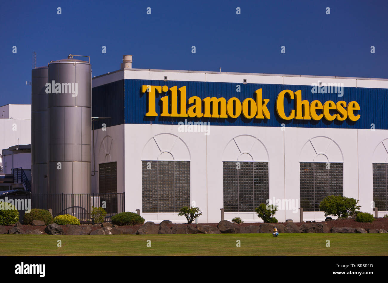 TILLAMOOK, OREGON, USA - Tillamook Cheese Factory building exterior