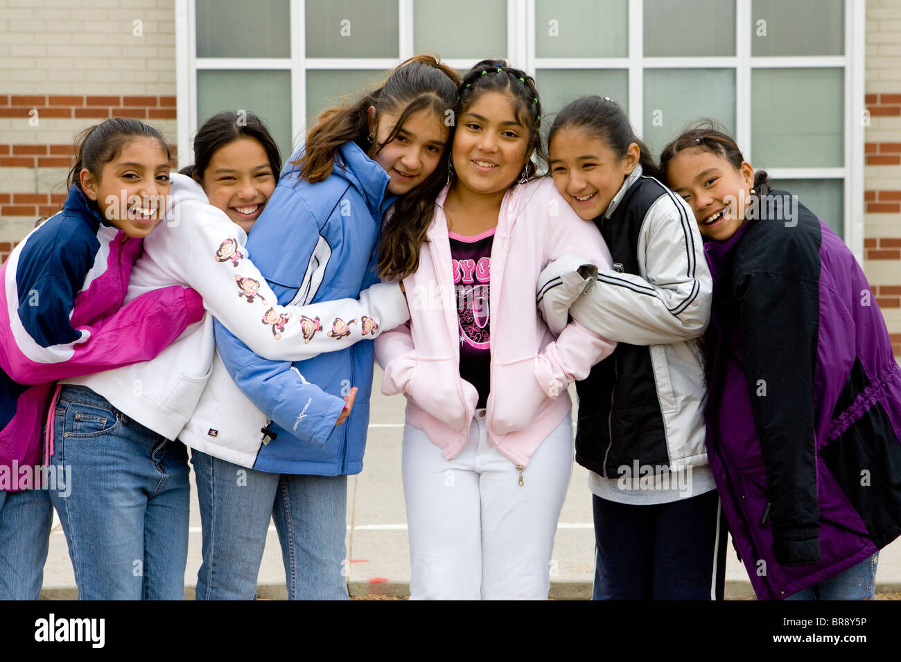 group of girls Denver Colorado Stock Photo - Alamy