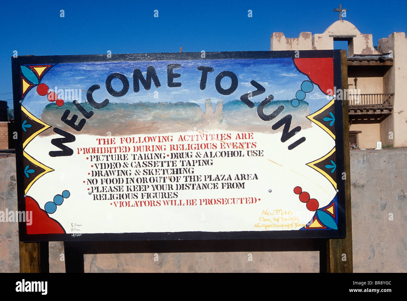 The Zuni Indians of New Mexico Stock Photo Alamy