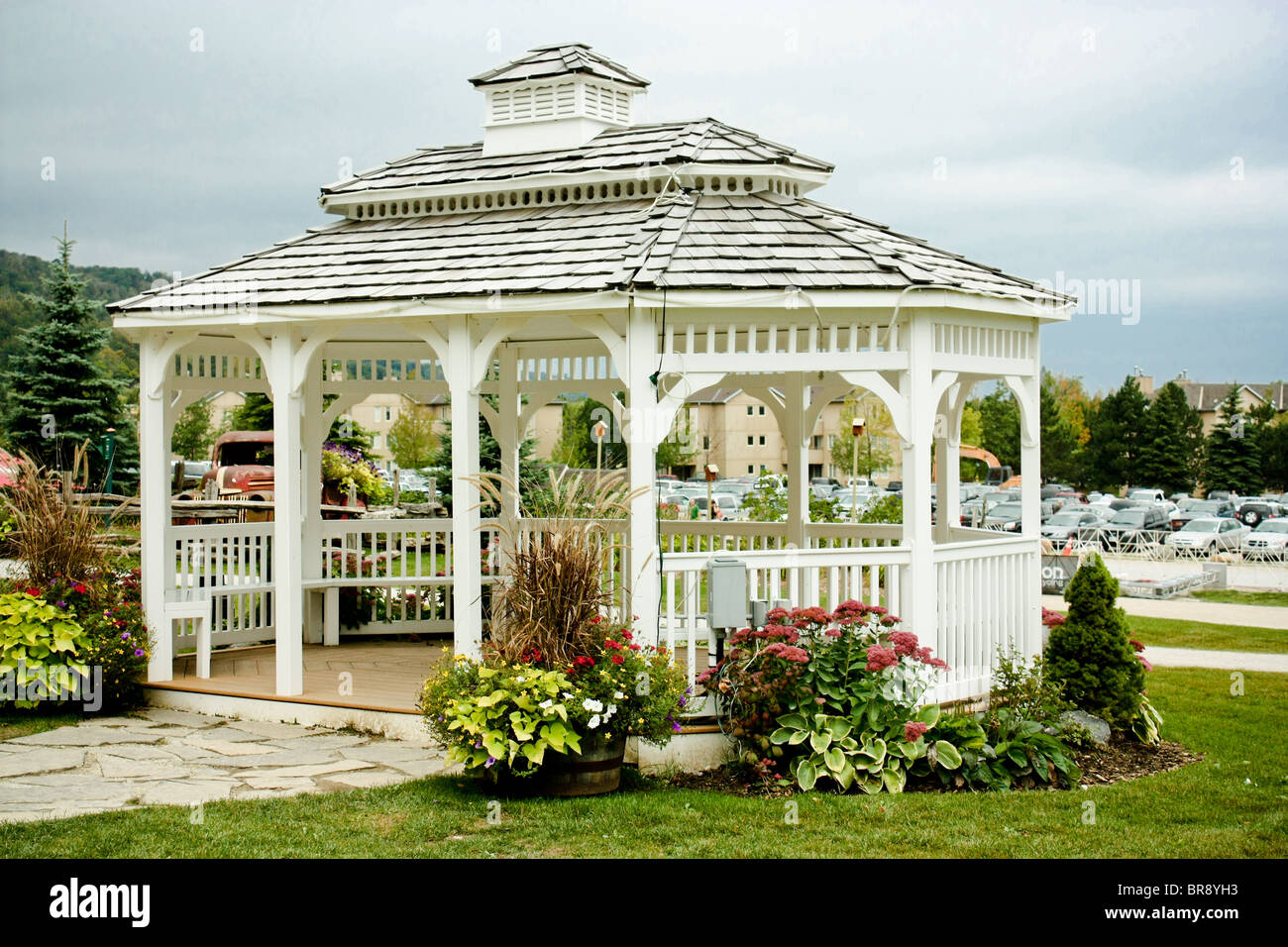 bandstand gazebo outdoor Stock Photo Alamy