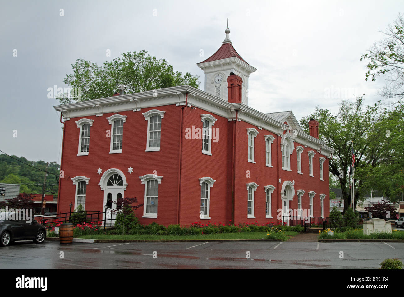 Courthouse, Lynchburg, Tennessee, USA Stock Photo Alamy
