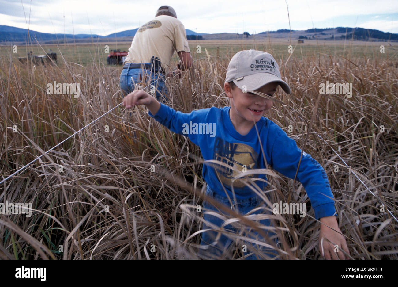 Blackfoot River valley in Montana Stock Photo Alamy