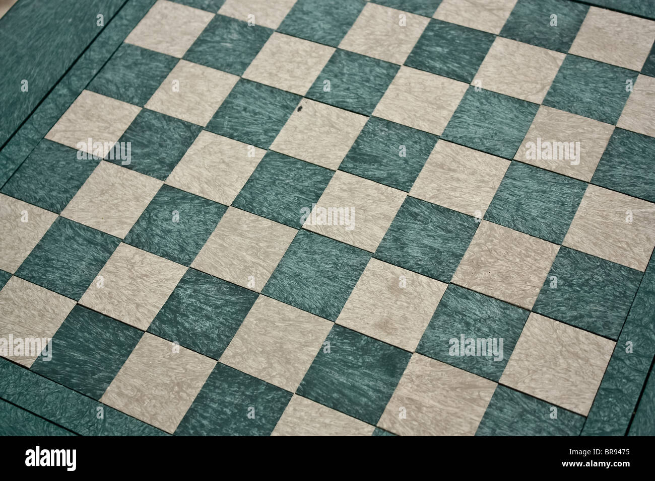 chess board table outdoor Stock Photo