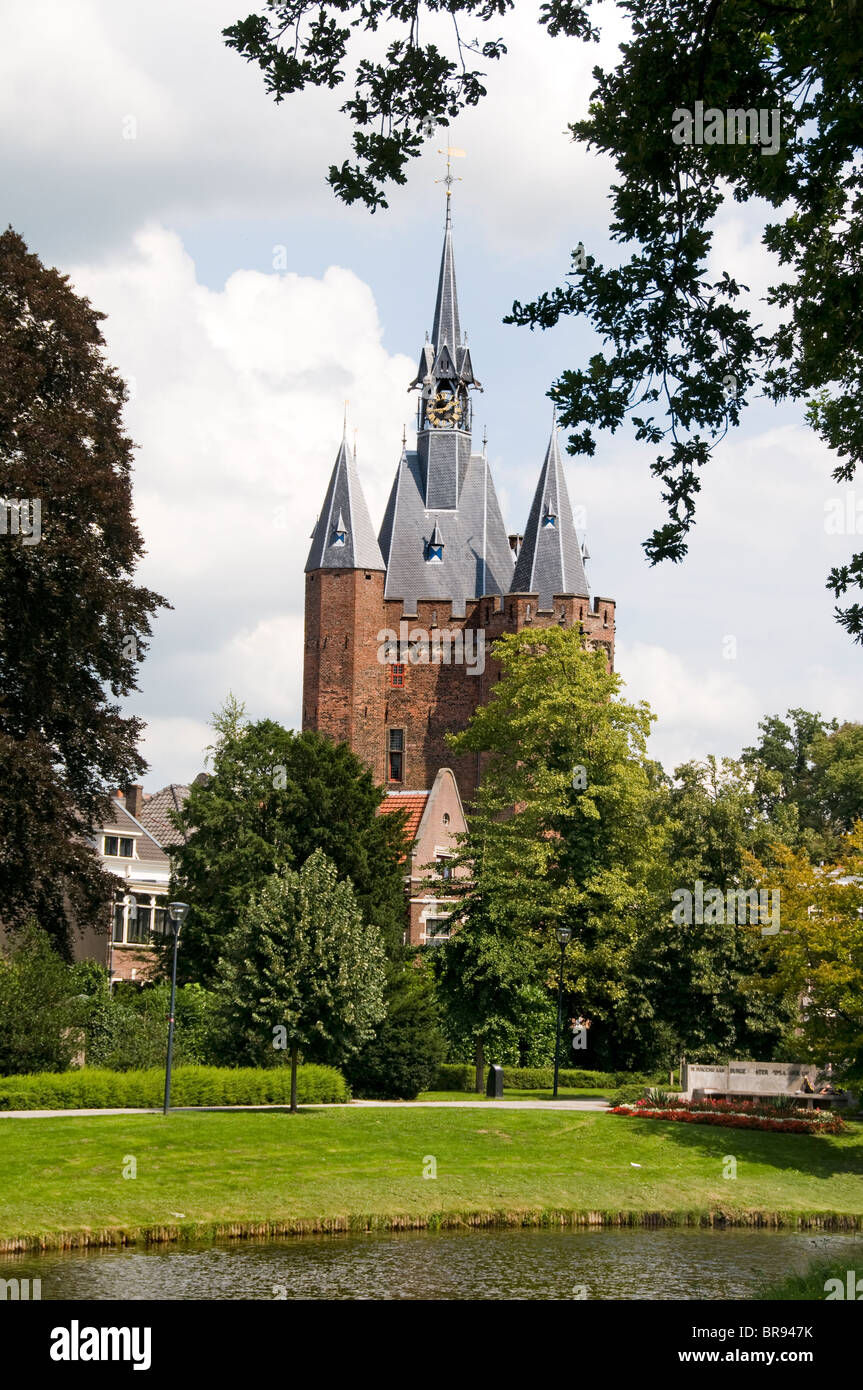 Zwolle Sassenpoort old Gate Overijssel Netherlands Stock Photo Alamy