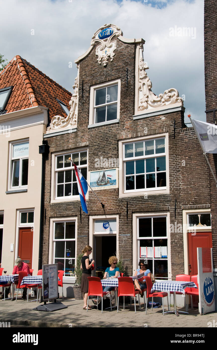 Zwolle Overijssel Netherlands Dutch City Town bar pun cafe Stock Photo