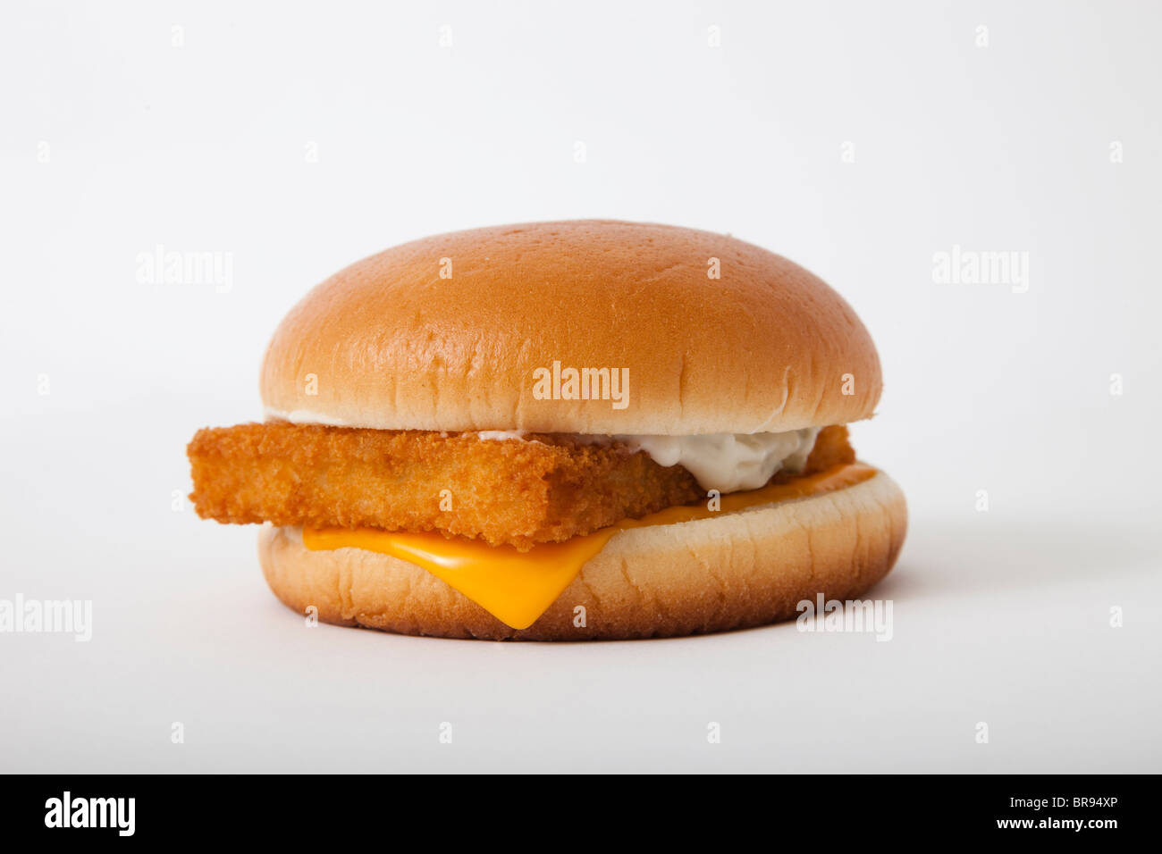 mcdonalds fillet-0-fish burger fish Stock Photo