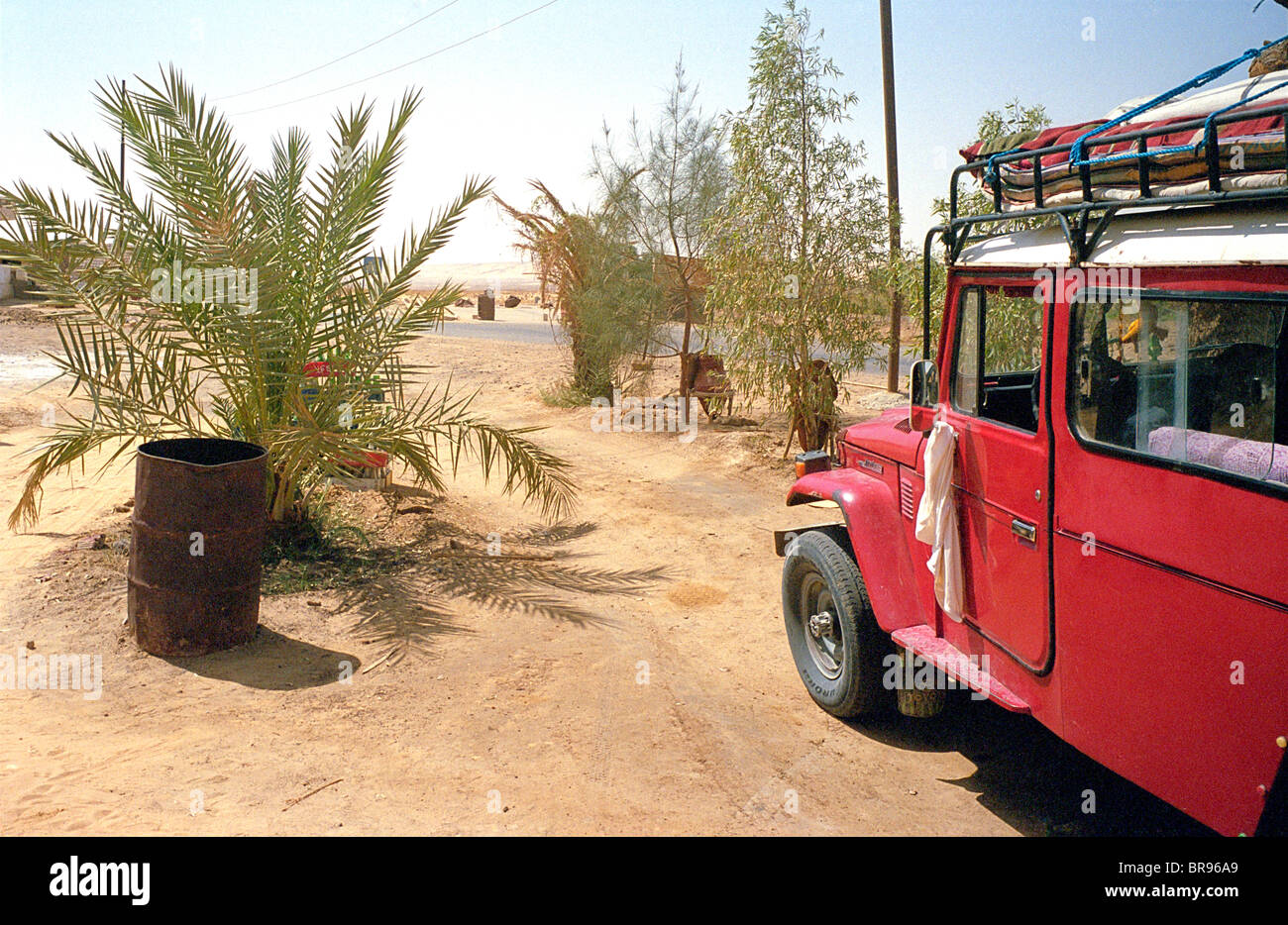 Expedition vehicle, Egypt Stock Photo Alamy