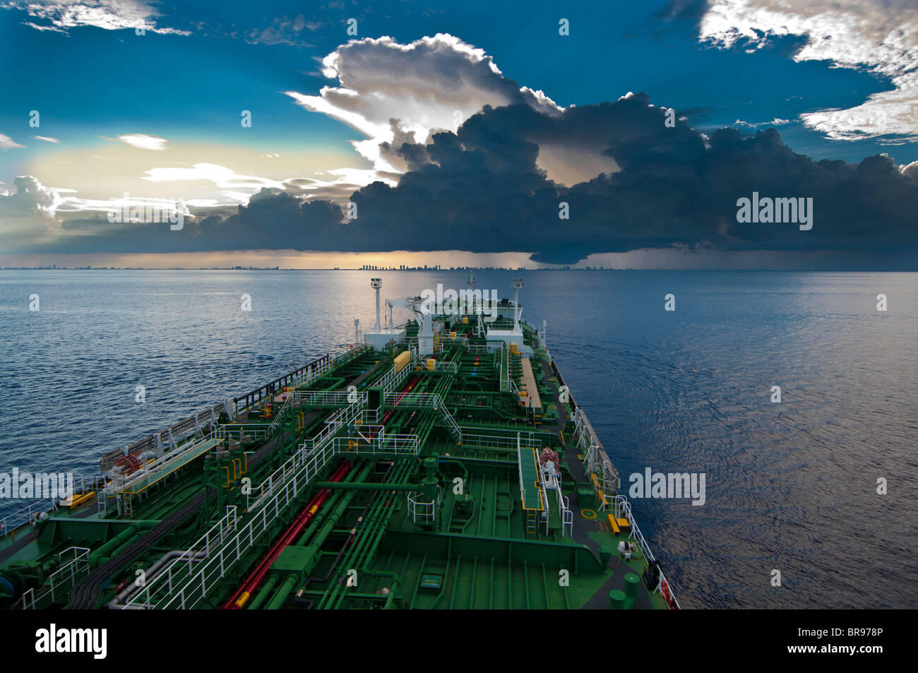 Gulf of Mexico, Florida, USA: American Petroleum tanker, Sunshine State. Stock Photo