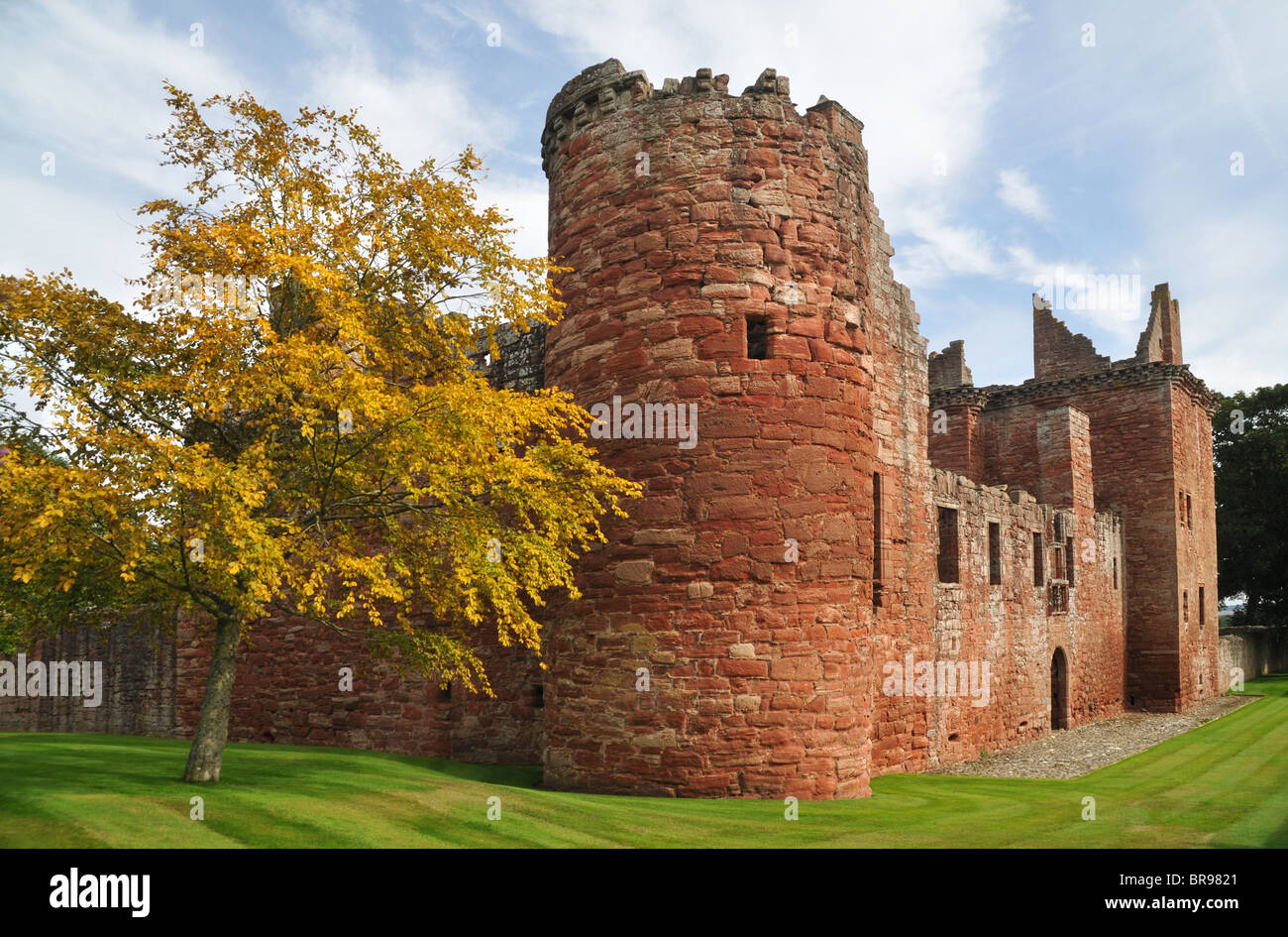 Edzell Castle, Angus, Aberdeenshire. Stock Photo