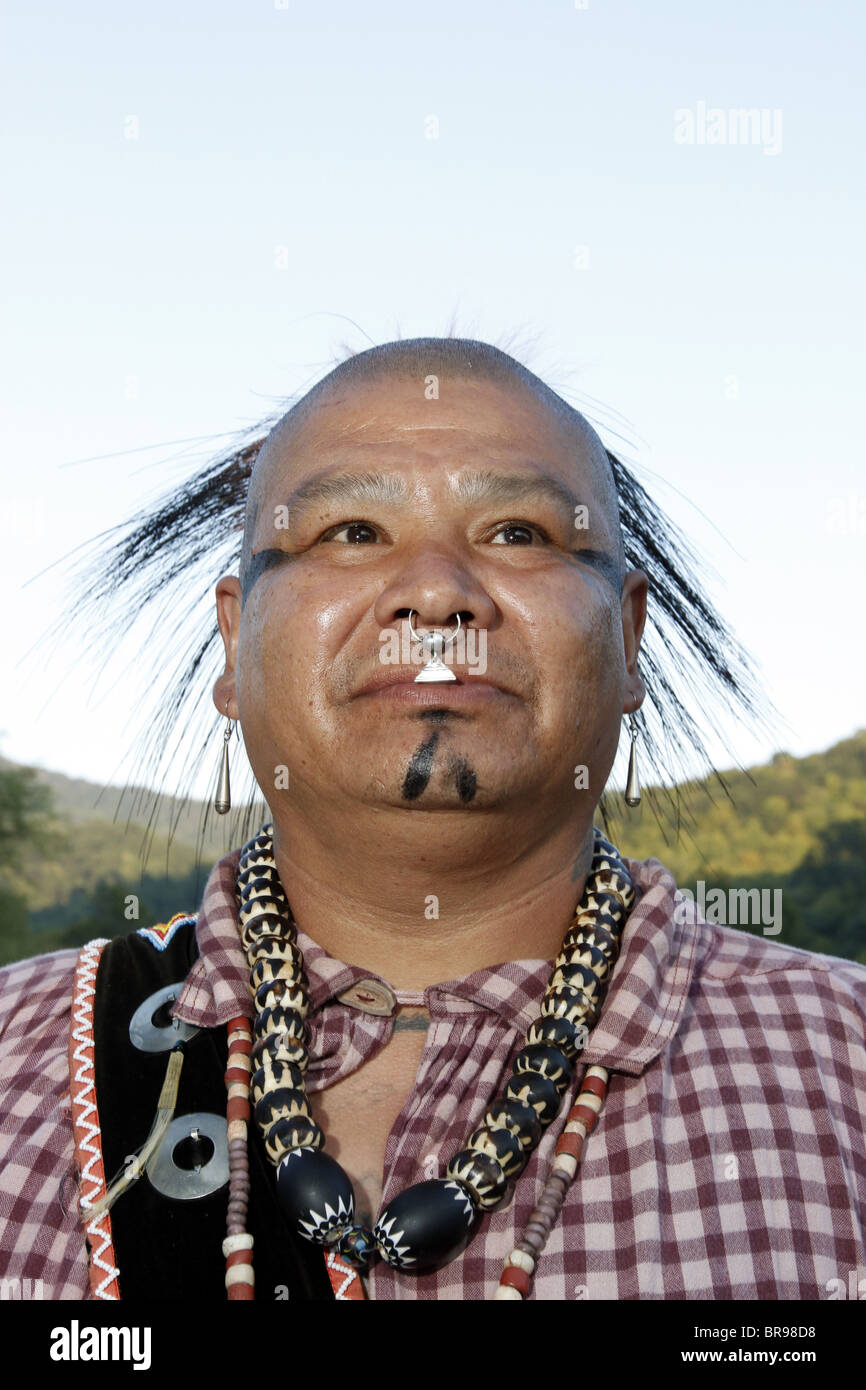 Cherokee, North Carolina - Southeast Tribes Festival Stock Photo