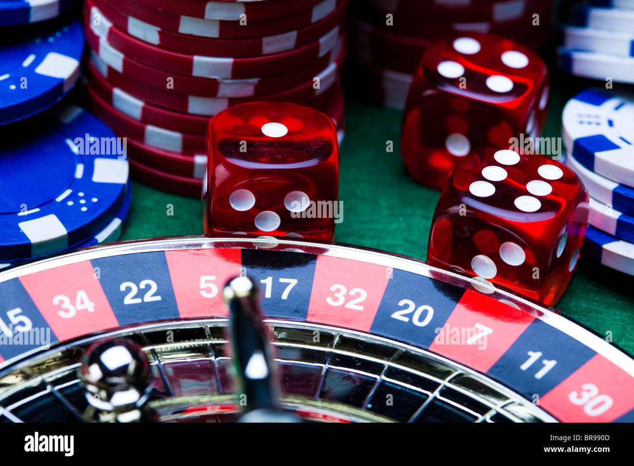 Roulette chip hi-res stock photography and images - Alamy
