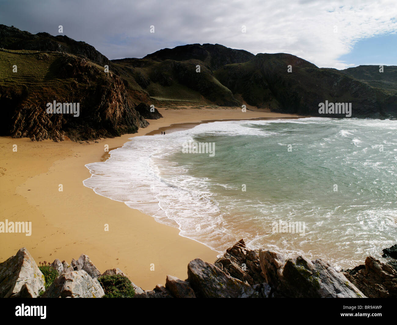 Murder Hole, Rosguill, Downings, Donegal, Ireland Stock Photo