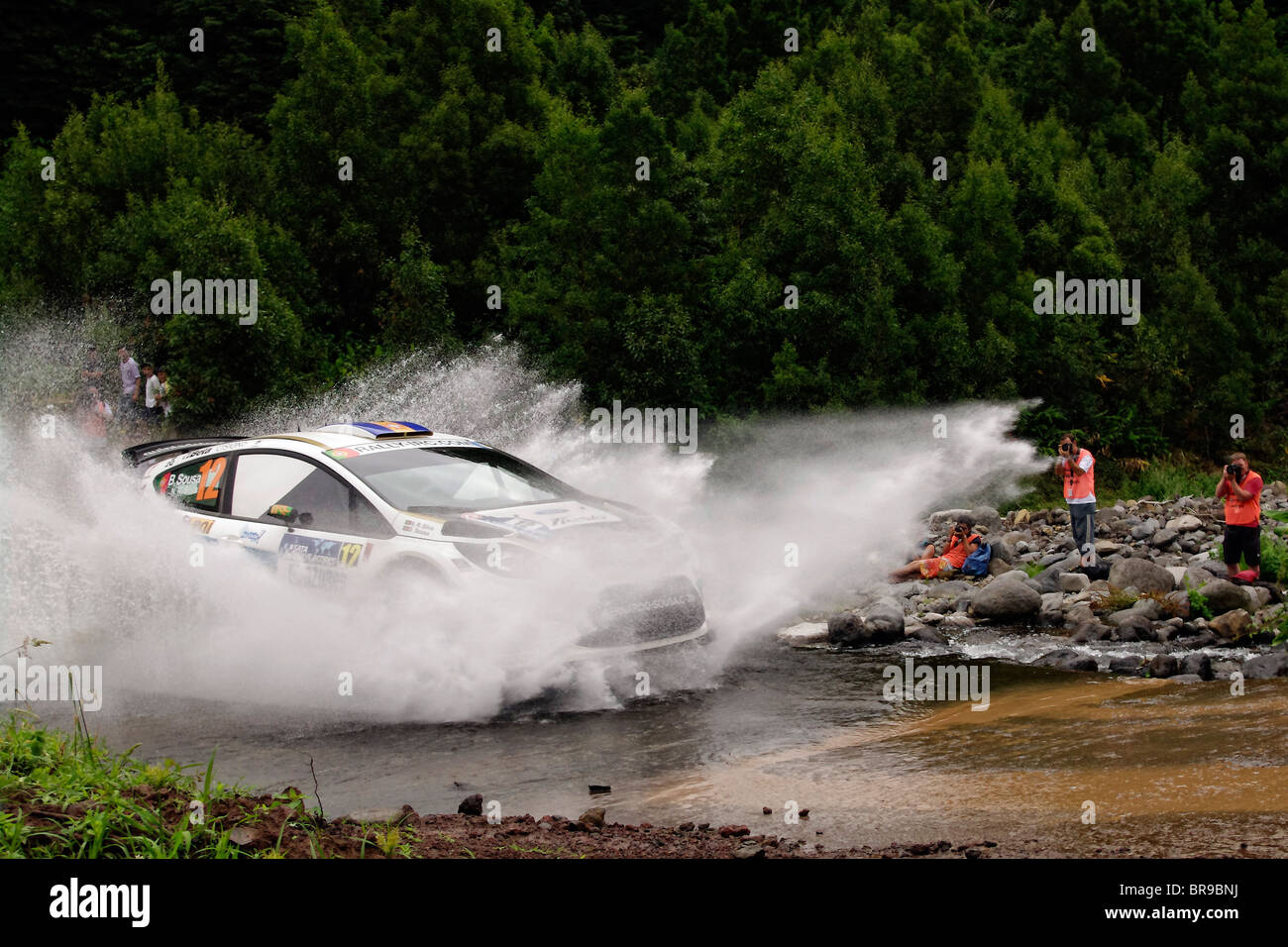 Rally car drives high hi-res stock photography and images - Alamy