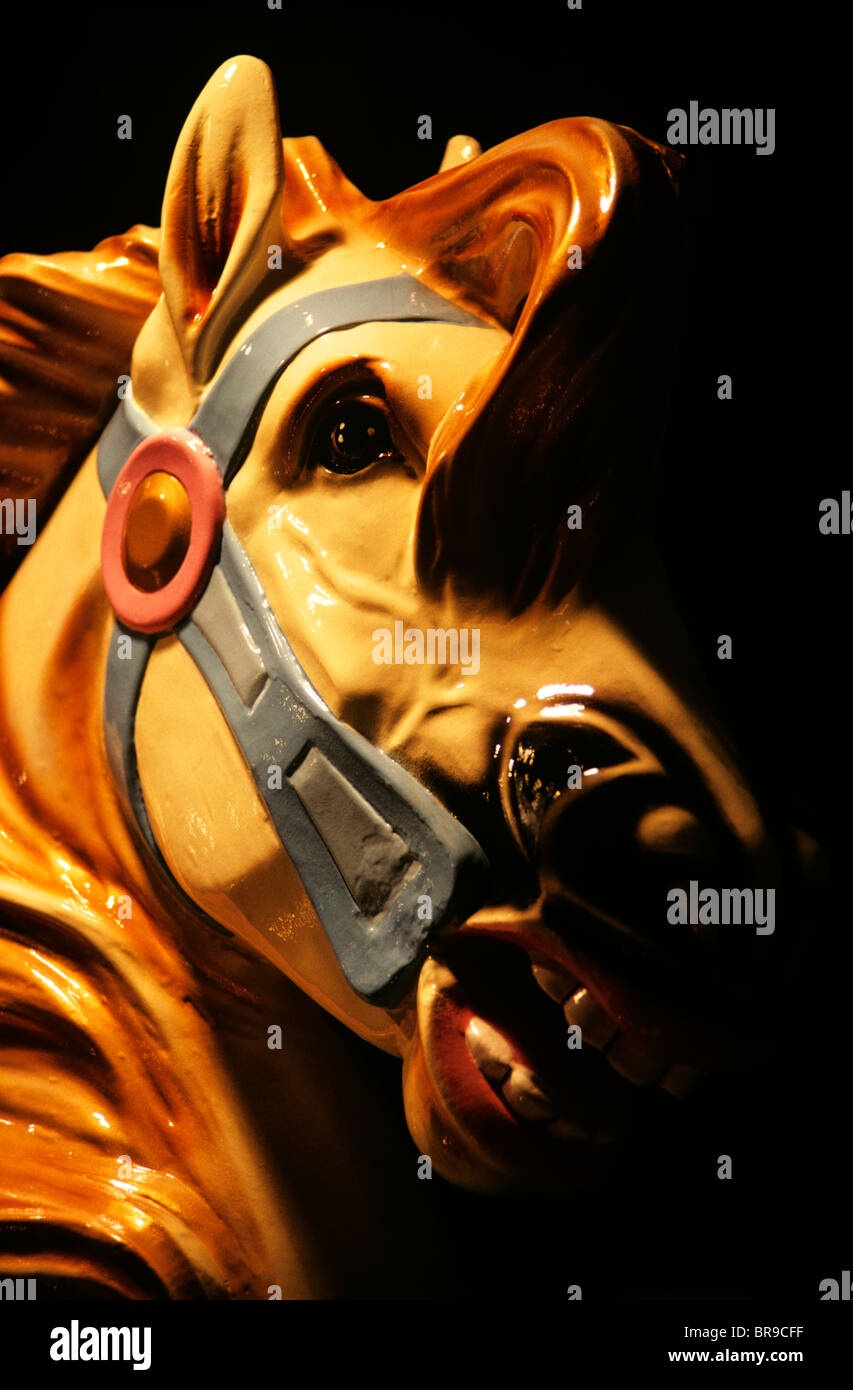 Carousel horse head hi-res stock photography and images - Alamy