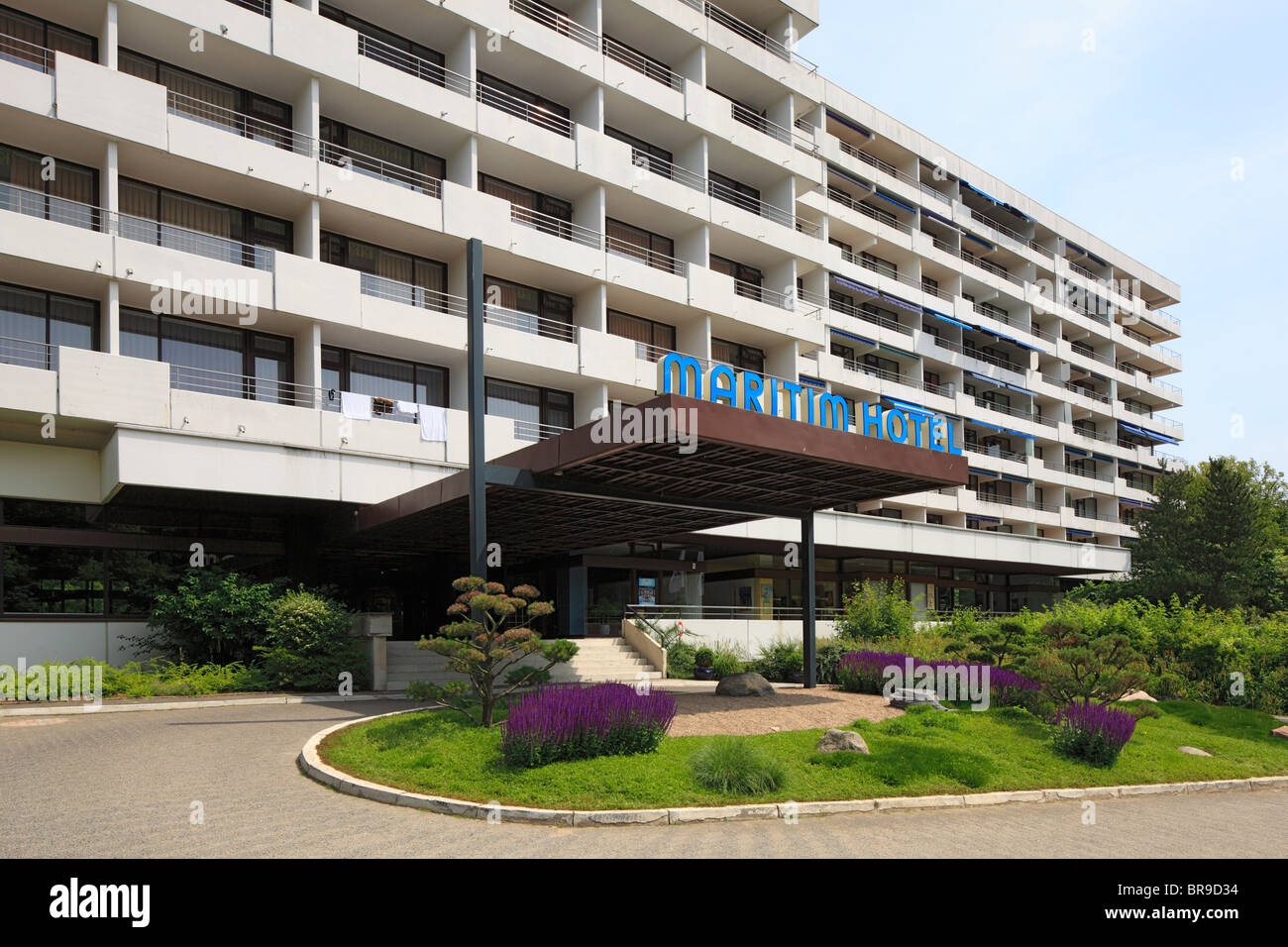 Maritim Hotel in Kiel, Kieler Foerde, Ostsee, SchleswigHolstein Stock