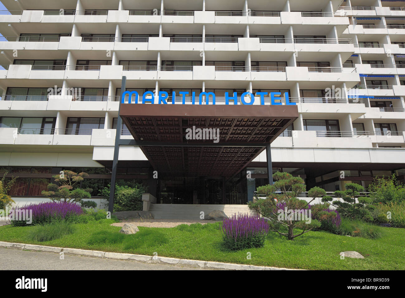 Maritim Hotel in Kiel, Kieler Foerde, Ostsee, SchleswigHolstein Stock
