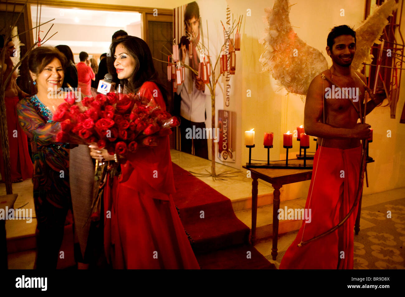 An exclusive Valentine's Day party in Karachi Pakistan Stock Photo Alamy