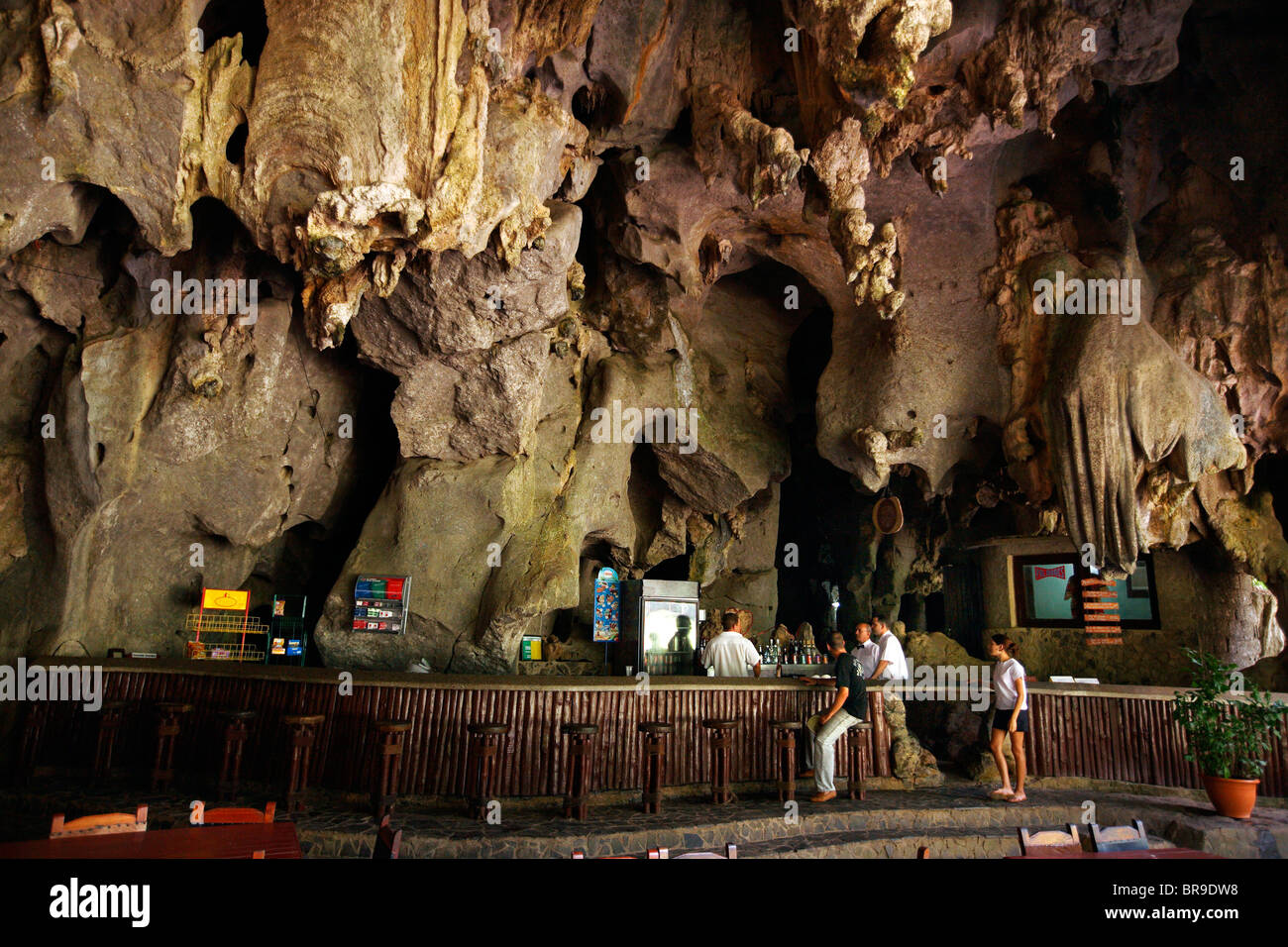 El Palenque Cave in the Vinales Valley Cuba. Stock Photo