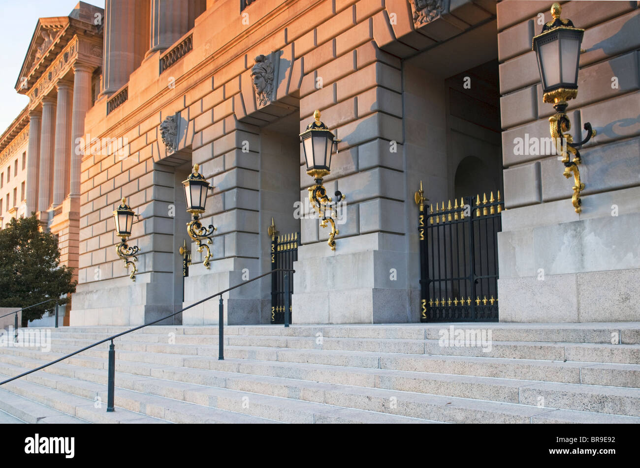The Environmental Protection Agency Headquarters exterior detail