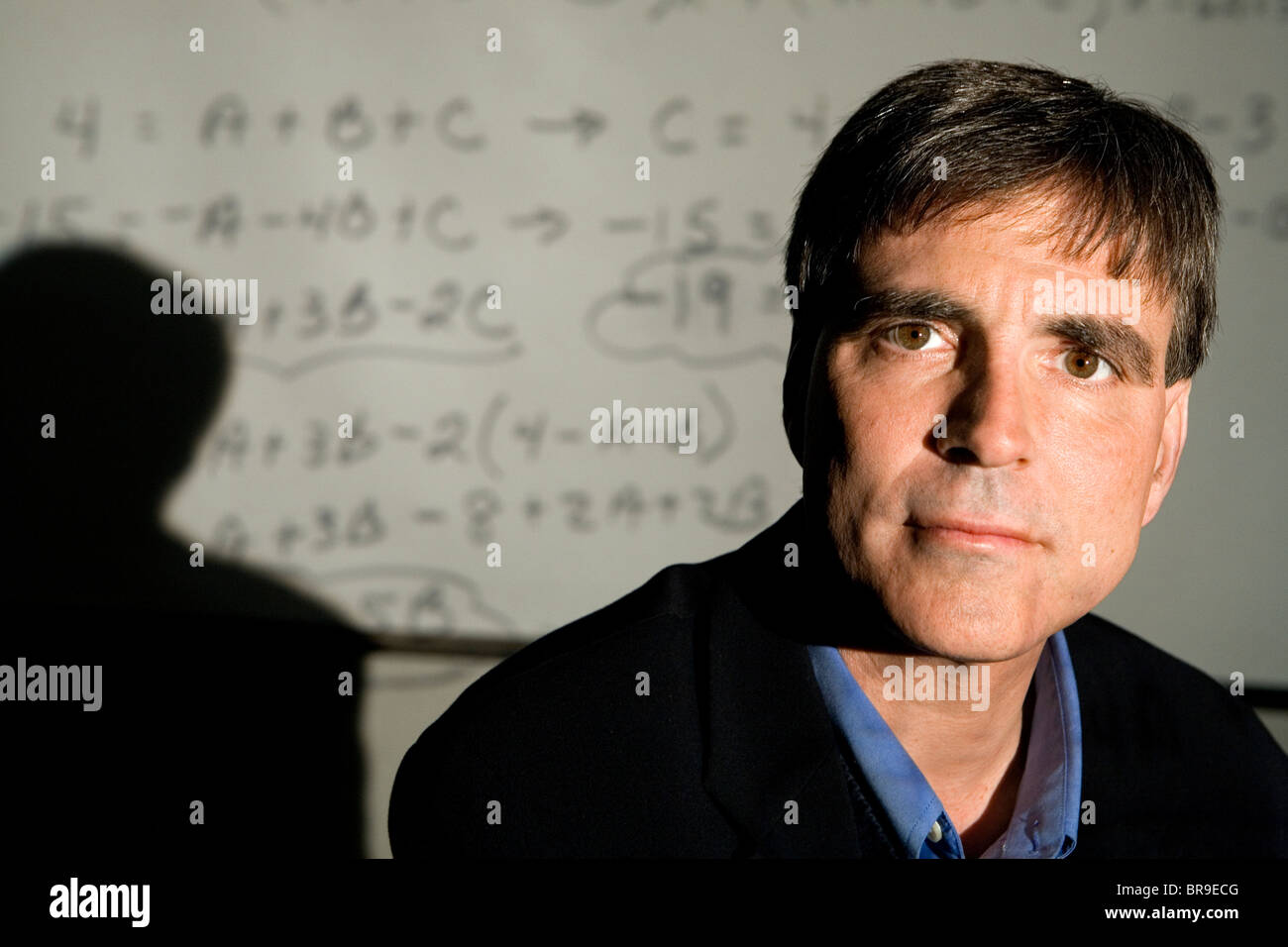 Randy Pausch Portrait Stock Photo Alamy