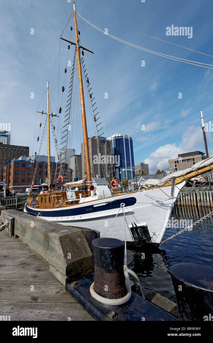 Tall ship Mar in Halifax Harbour, Nova Scotia Stock Photo Alamy