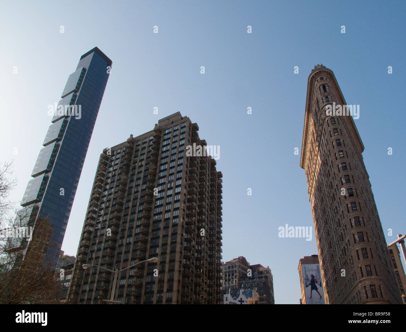 Flatiron district New York City Stock Photo