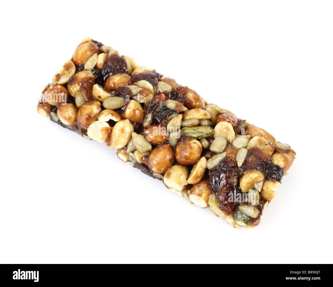 Nut energy bar Stock Photo Alamy