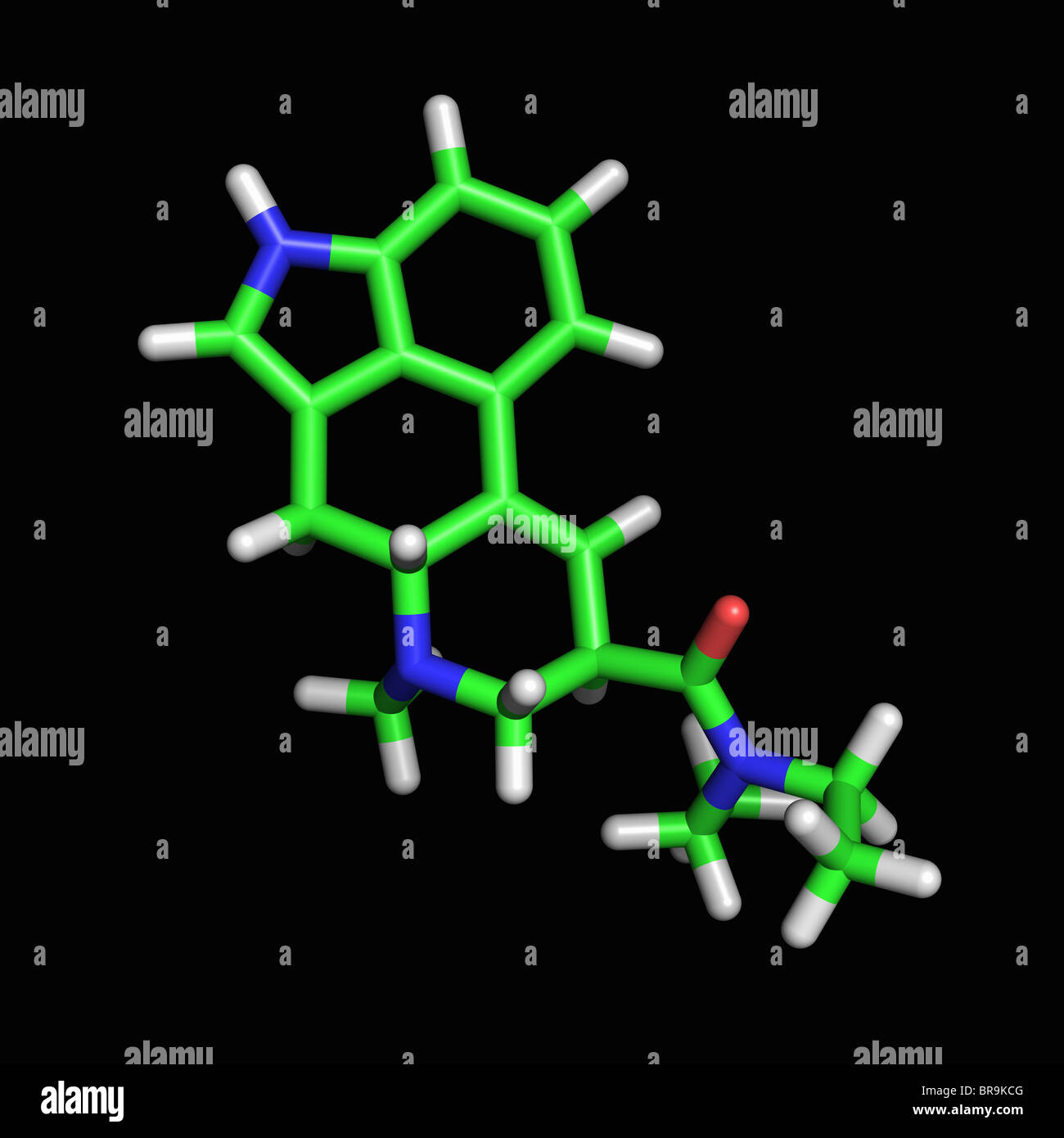 Lsd drug molecule hi-res stock photography and images - Alamy