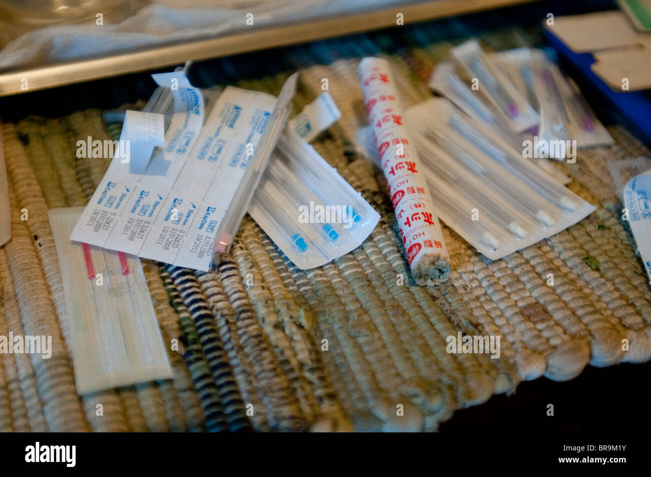 Acupuncture for smoking cessation in Wainscott, NY Stock Photo Alamy