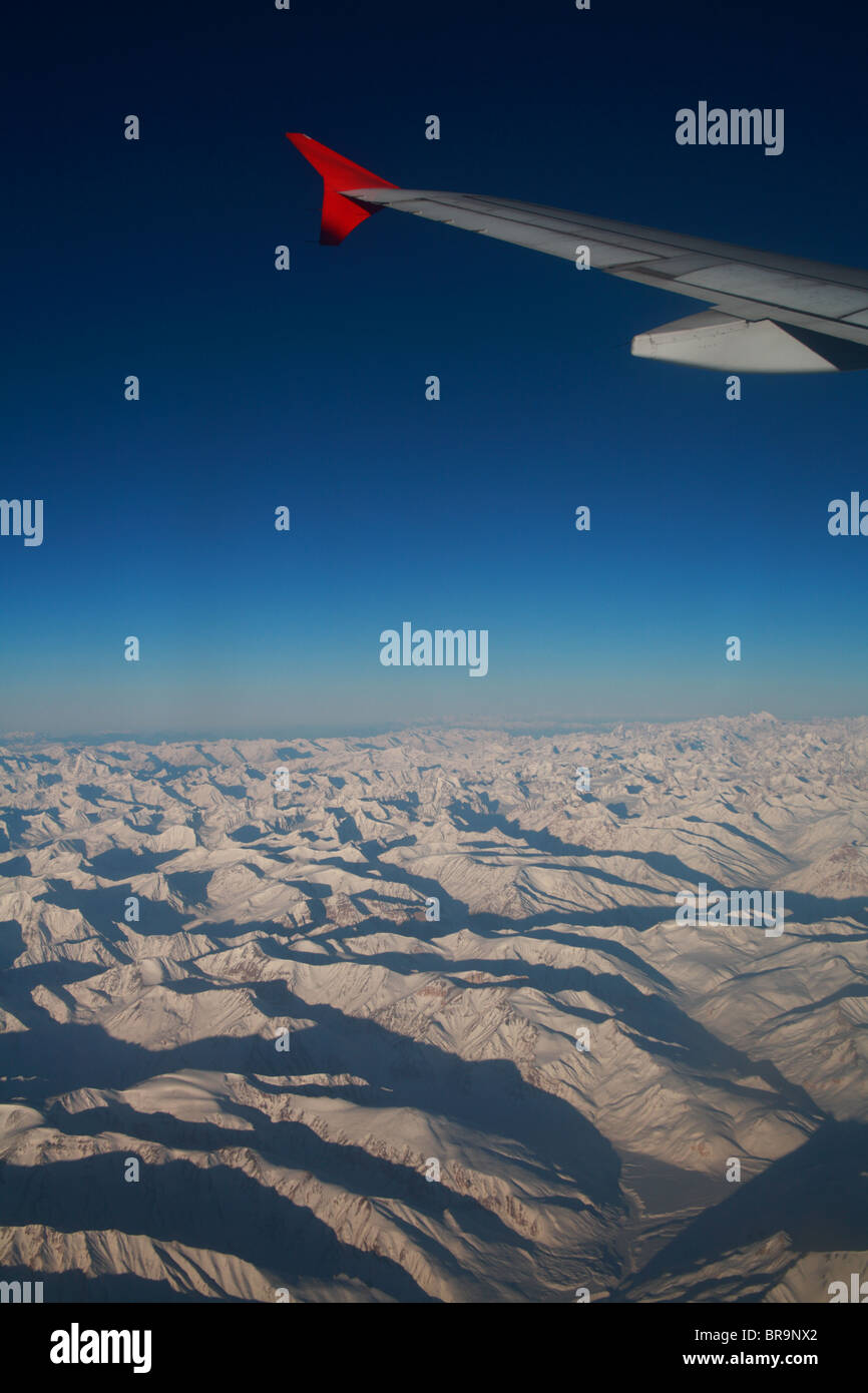 Wing of a airplane Stock Photo - Alamy