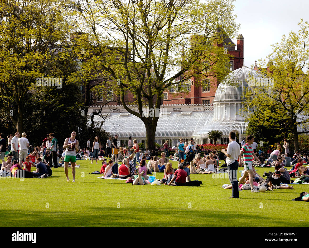 Belfast Botanic Gardens, Belfast, Ireland Stock Photo