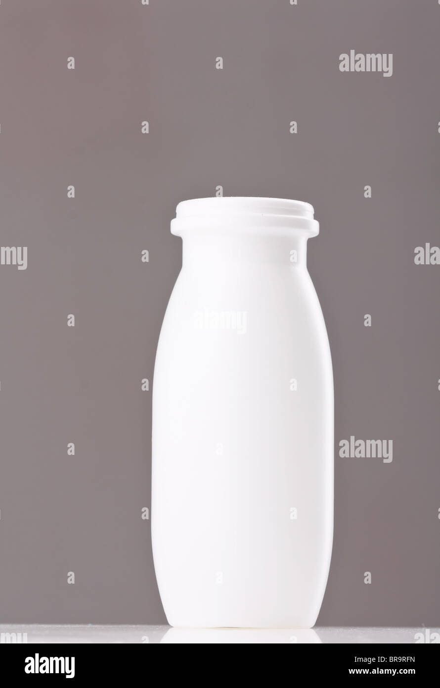 bottles of yogurt Stock Photo Alamy