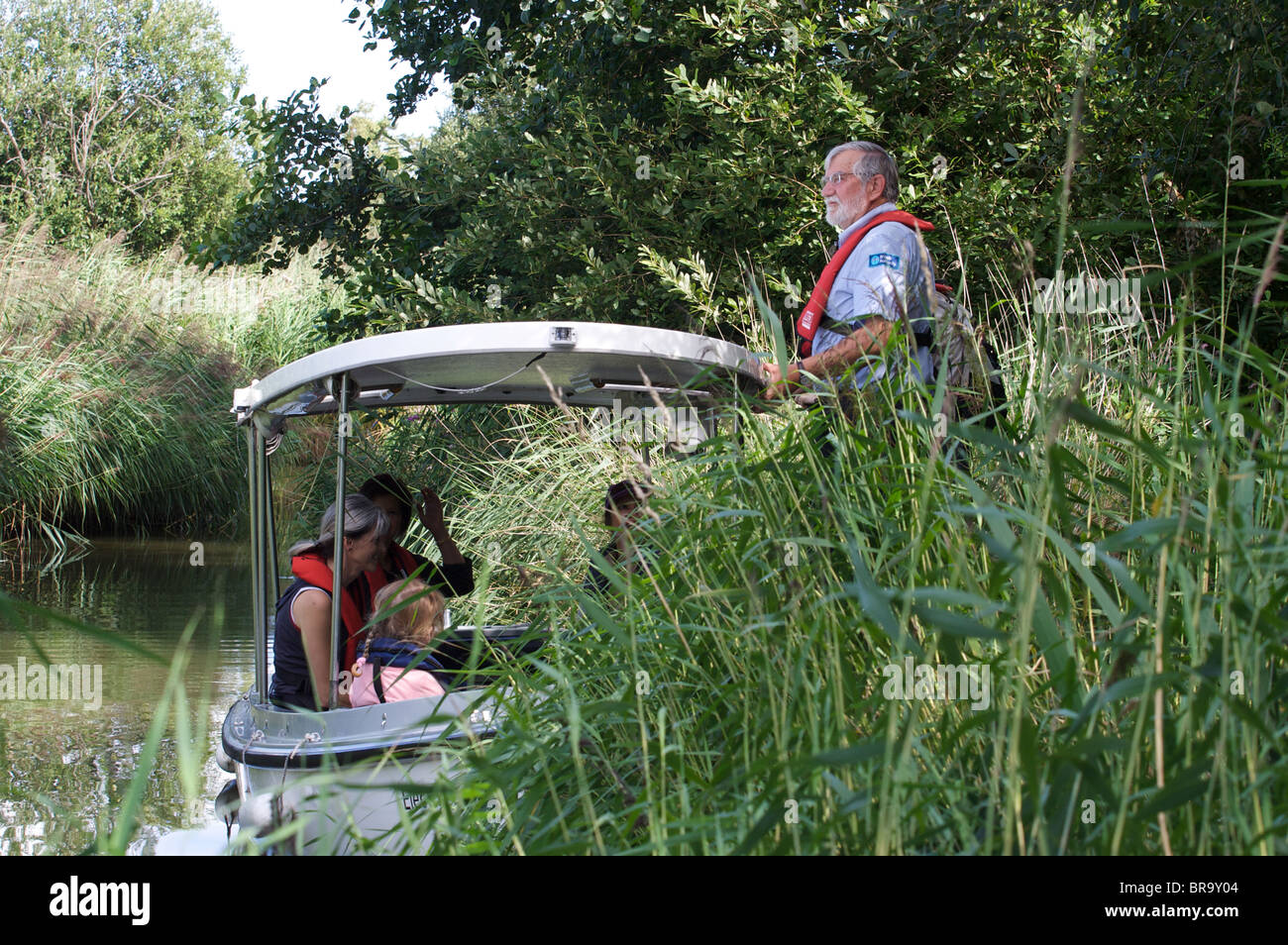 Electric boat norfolk broads hires stock photography and images Alamy