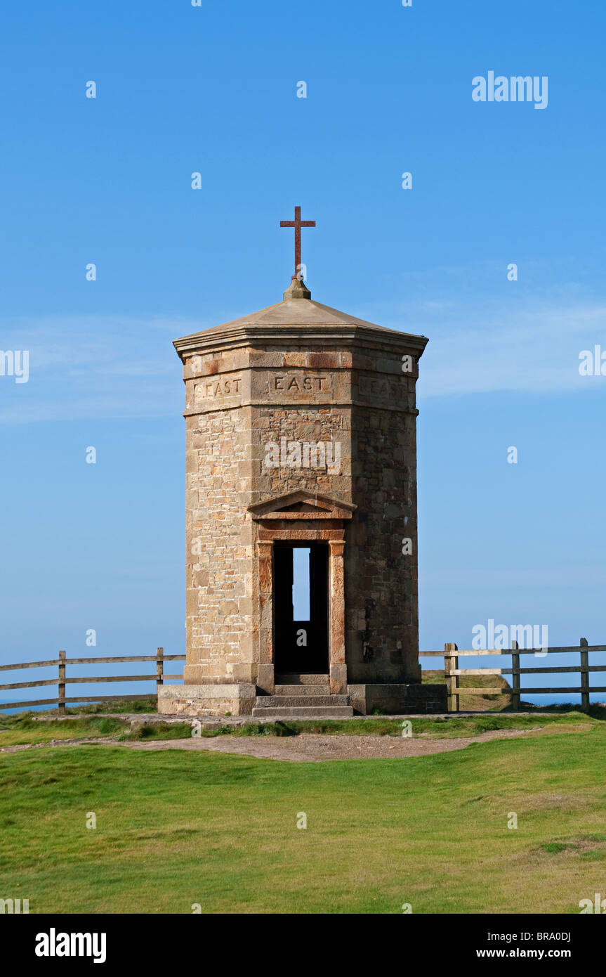 the " tower of the winds "  at compass point, bude, cornwall, uk Stock Photo
