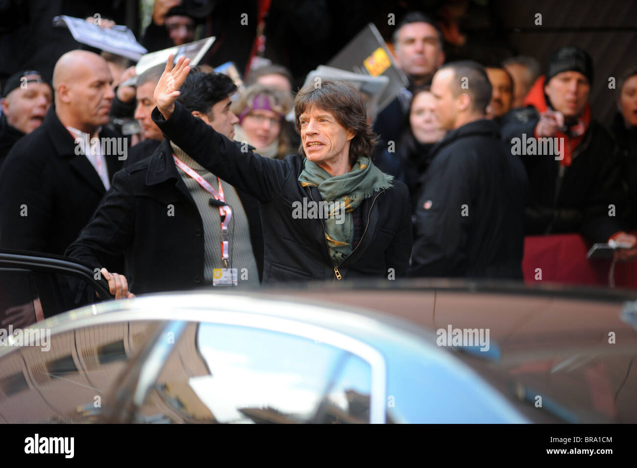 Mick Jagger at Berlinale 2008, Berlin, Germany Stock Photo