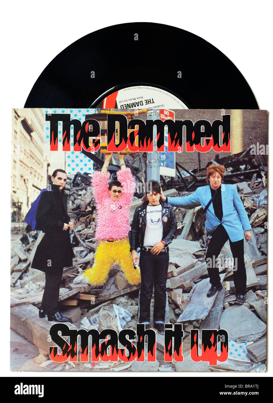 The Damned Smash it Up single Stock Photo